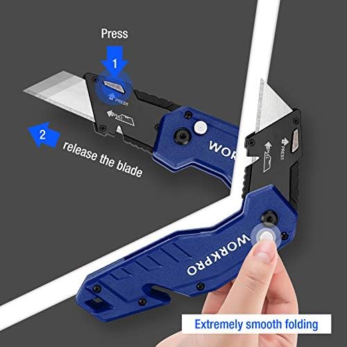 WORKPRO Folding Utility Knife - Image 2