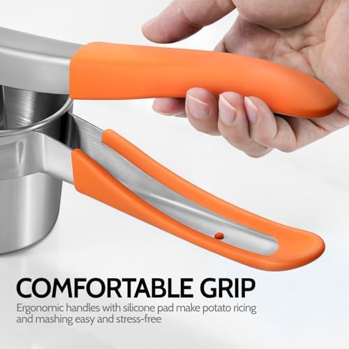 Potato Ricer, Sopito Upgraded Stainless Steel Potato Masher - Image 5