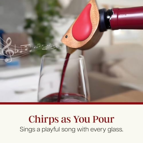 Songbird Specialties Singing Bird Wine Bottle Pourer - Image 2