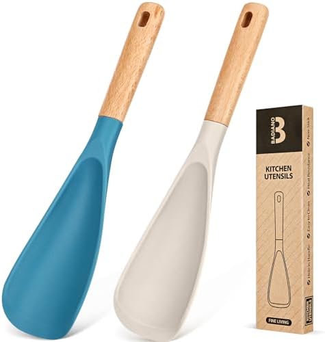 Badiano Silicone Cooking Spoon for Nonstick Cookwares by BADIANO