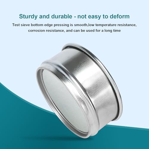4" 304 Stainless Steel Lab Sieve, 1200 Mesh Screen Sifter - Image 4