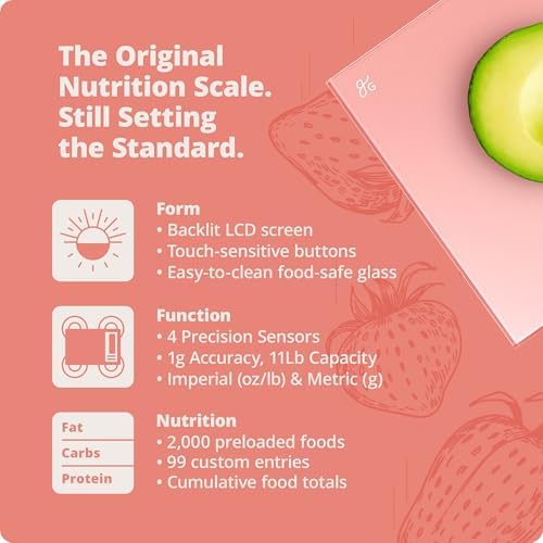 Greater Goods Food Scale with Nutrition Calculator, 000 Codes - Image 3