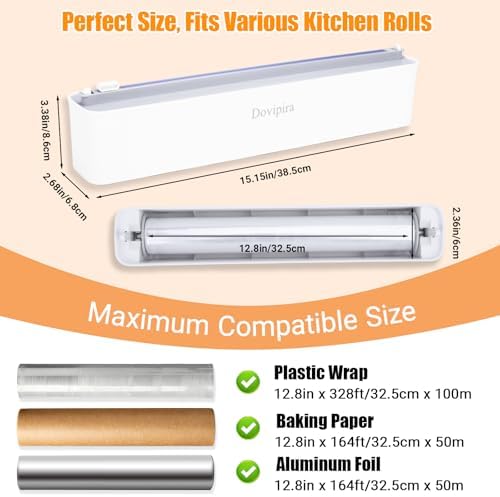 Magnetic Plastic Wrap and Foil Dispenser - Image 2