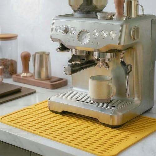 MicoYang Silicone Dish Drying Mat — Quick-Dry Ridges Counter & Sink Pad - Image 6