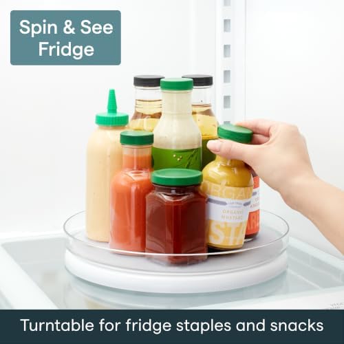 YouCopia FridgeView Fridge Turntable, Lazy Susan Organizer - Image 2