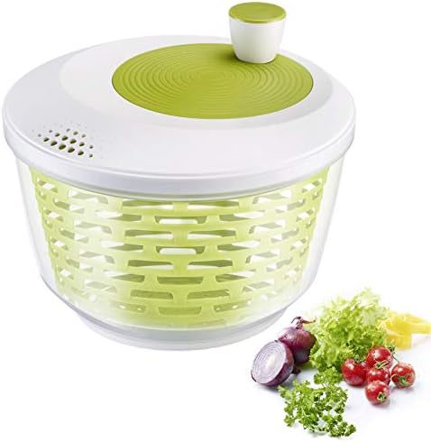 Westmark Spinderella Salad Spinner, 4.4 L, Apple Green, in Retail Box - Image 2