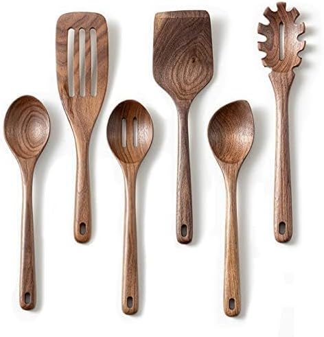 Gudamaye 12 inch Black walnut Wooden spoons - Image 2