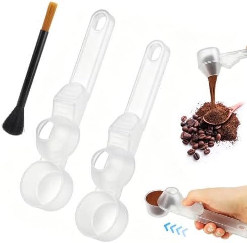 2 Pack Coffee Scoop with Funnel, 2 TBSP Reusable Powder Scoop - Image 3