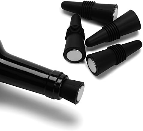 OHMAXHO Wine Stoppers, Silicone Wine Bottle stopper and Beverage Bottle Stoppers by OHMAXHO