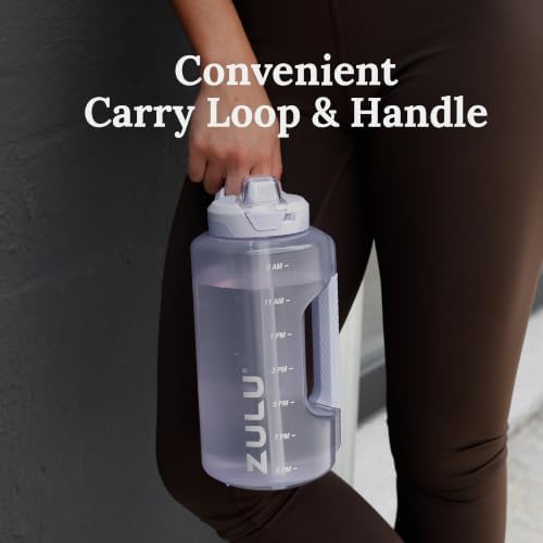 ZULU Goals 64oz BPA-Free Plastic Water Bottle - Image 6