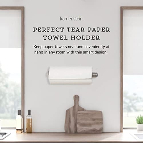 Kamenstein Perfect Tear Wall Mount Paper Towel Holder, Patented Design - Image 2