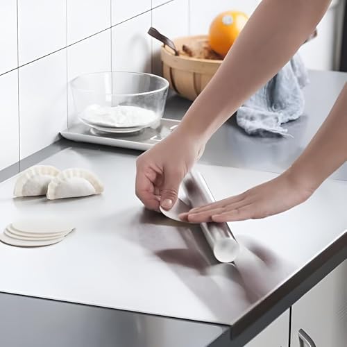 Stainless Steel Cutting Board for Kitchen, Extra Large Cutting Board Non Toxic - Image 2