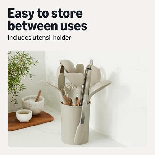 Amazon Basics Kitchen Utensils Set, 14-Piece Silicone Cooking Utensils - Image 6