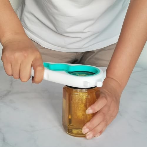 Jar Opener for Weak Hands, 5 in 1 Bottle Opener for Seniors - Image 7