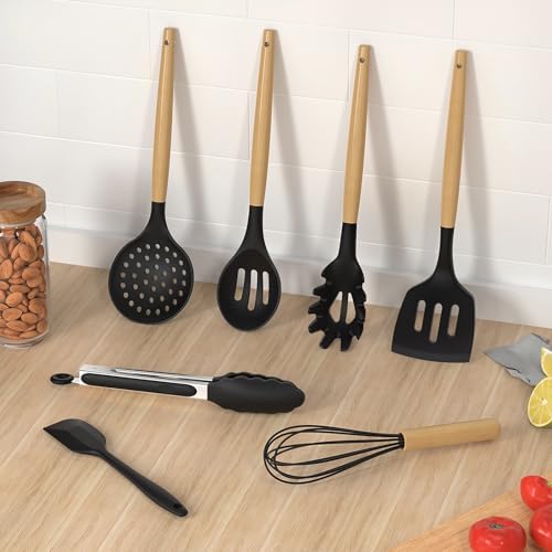oannao Silicone Cooking Utensils Set Utensil Sets - Image 3