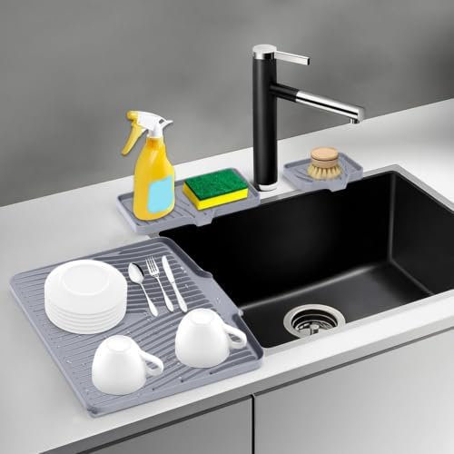 Silicone Dish Drying Mat for Kitchen counter - Image 5