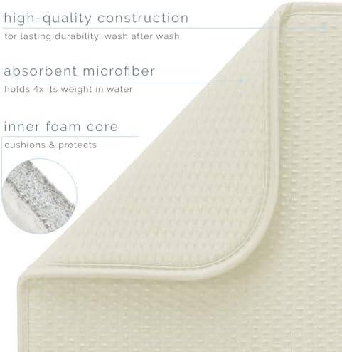 S&T INC. Dish Drying Mat, Diamond Texture - Image 4