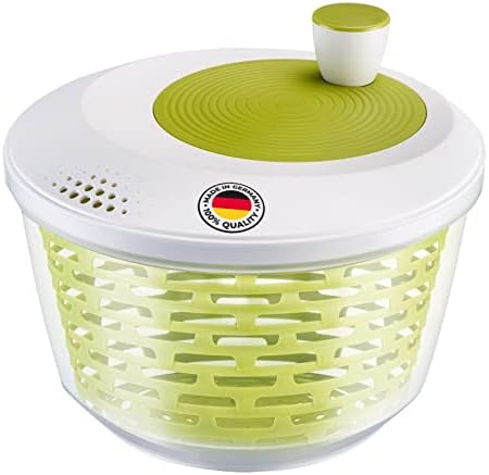 Westmark Spinderella Salad Spinner, 4.4 L, Apple Green, in Retail Box by Westmark