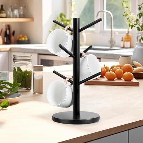 Fertoriy Wood Mug Holder Tree - Image 5