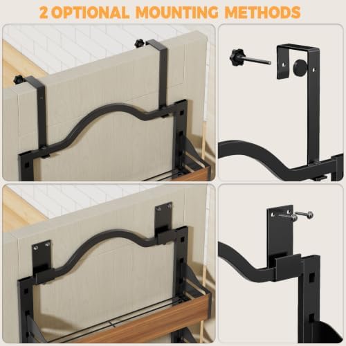 8-Tier Pantry Door Organizer, Over the Door Pantry Organizer - Image 4