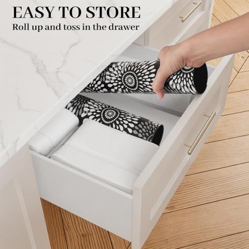 Dish Drying Mat Absorbent Kitchen Counter Mat Rubber Backing Draining Mat - Image 5