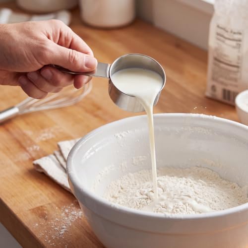 2Pcs Stainless Steel Measuring Cup 1/8Cup Metal Cup - Image 5
