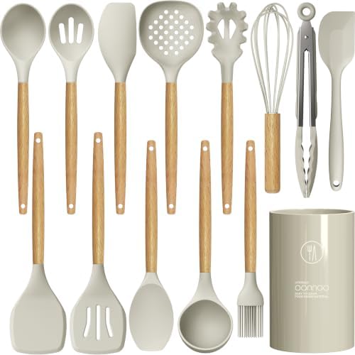 oannao Silicone Cooking Utensils Set by oannao