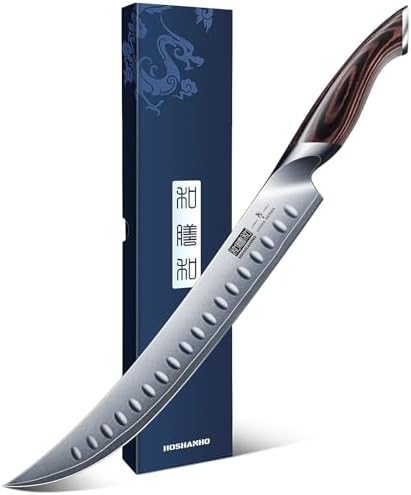 HOSHANHO Carving Slicing Knife, 10 Inch Razor Sharp Japanese Brisket Knife by HOSHANHO