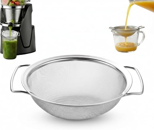Fine Mesh Juice Strainer for Nama J2, 304 Stainless Steel, 4 Inch by Unknown