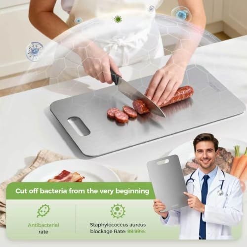 Titanium Cutting Board, 100% Pure Titanium Cutting Boards - Image 3