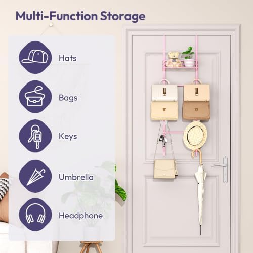 SWTYMIKI Over the Door Purse Organizer - Image 3