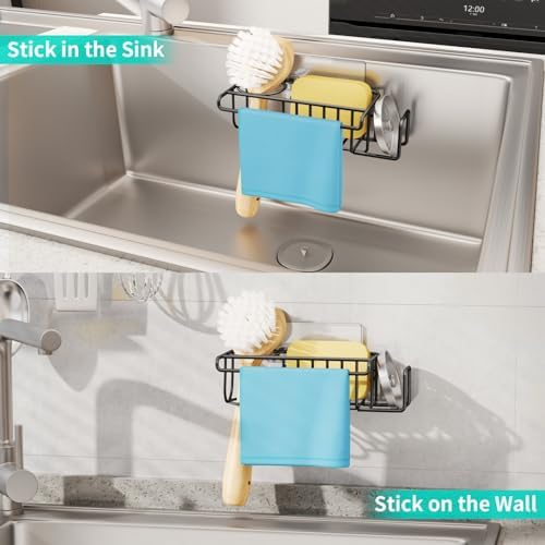 HapiRm 4 in 1 Kitchen Organizers and Storage, SUS304 Stainless Steel Brush - Image 5