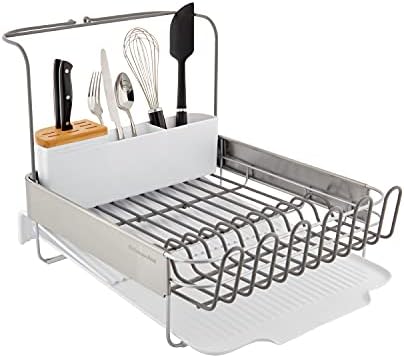 KitchenAid Full Size Compact to Full Capactiy Expandable Rust Resistant Dish - Image 2