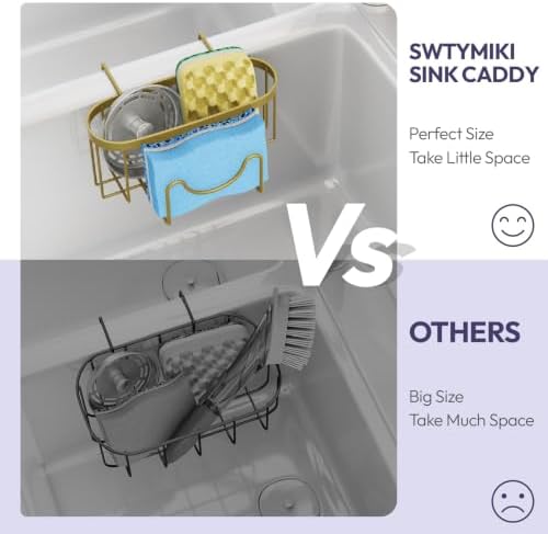 SWTYMIKI Sponge Holder for Kitchen Sink - Image 5