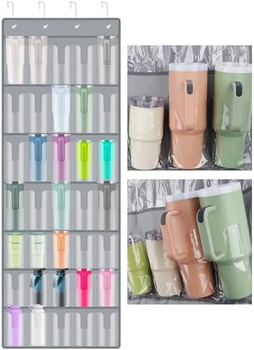 NiHome 35-Pocket Door Hanging Cup Organizer Fit by NiHome