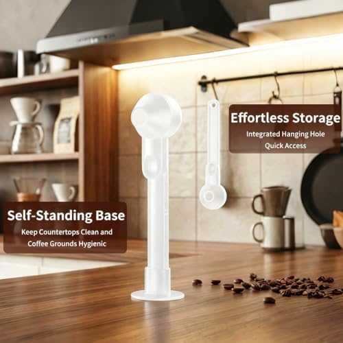 Coffee Scoop with Funnel for Reusable K Cup, 2 TBSP Measuring Spoon - Image 4