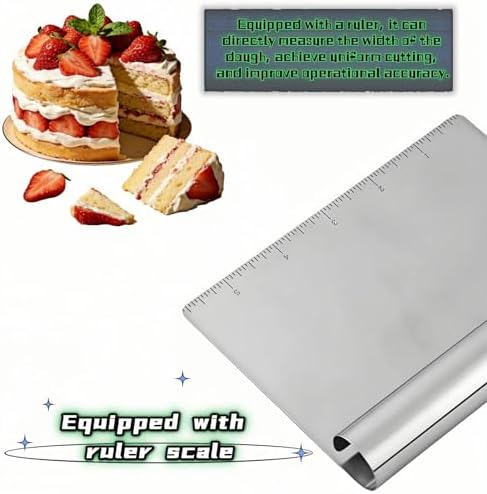 Stainless Steel Dough Scraper - Image 5