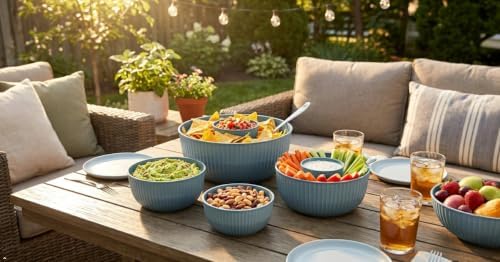 Dora Plastic Mixing Bowls with Lids - Image 6