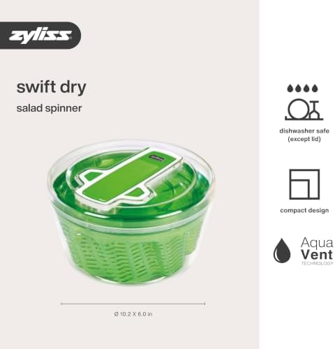 Zyliss Swift Dry Salad Spinner Large - Image 6