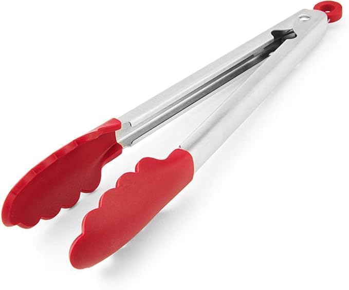 KitchenAid Silicone Stainless Steel Tongs, 12 Inch - Image 3