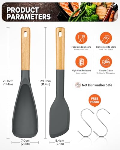 Badiano Cooking Spoon and Scraper - Image 2