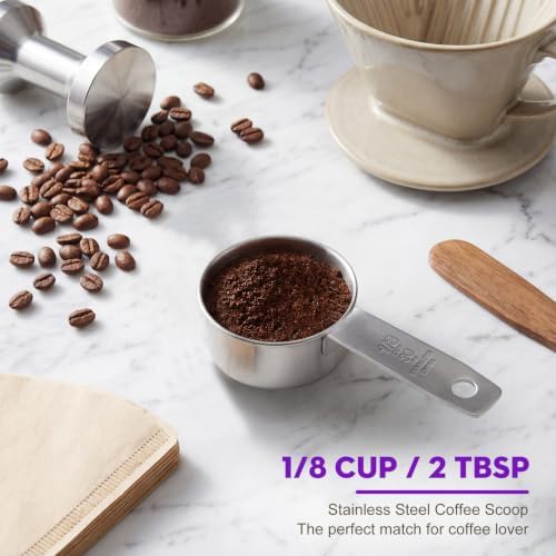 2Pcs Stainless Steel Measuring Cup 1/8Cup Metal Cup - Image 3