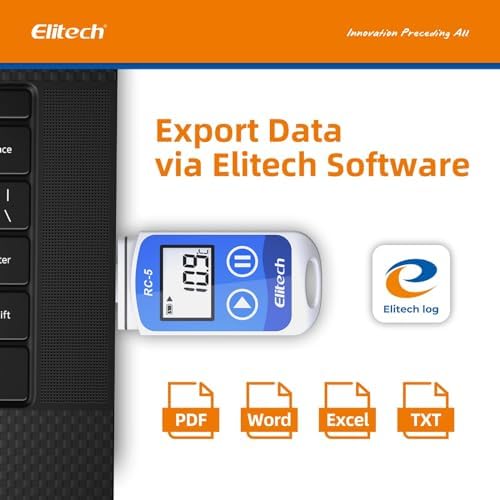 Elitech RC-5 USB Temperature Data Logger Recorder 32000 Points High Accuracy - Image 2