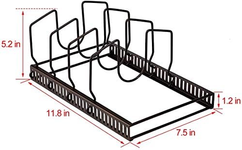 Toplife Pot Lids Organizer Rack - Image 2