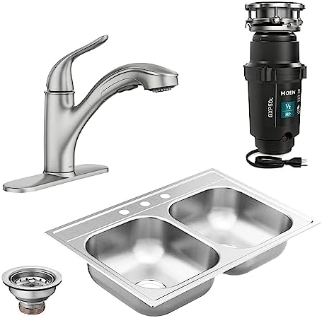 Moen Kitchen Sink Stainless Steel Basket Strainer - Image 4