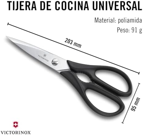 Victorinox Black Handled Kitchen Scissors - Image 5