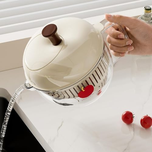 Salad Spinner, Salad Washer And Spinner, Fruit And Vegetable Washer & Dryer - Image 2