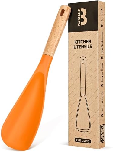 Badiano Silicone Cooking Spoon for Nonstick Cookware by BADIANO