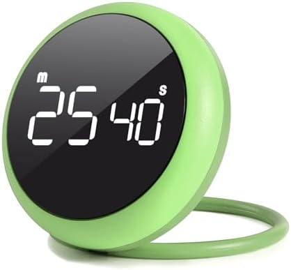 Emerald Quick Que Kitchen Timers, Visual timers Large LED Display Magnetic by Unknown