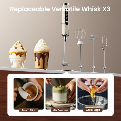 YUSWKO Milk Frother Wand for Coffee - Image 5